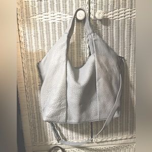 Vince Camuto Powder Blue Leather Handbag